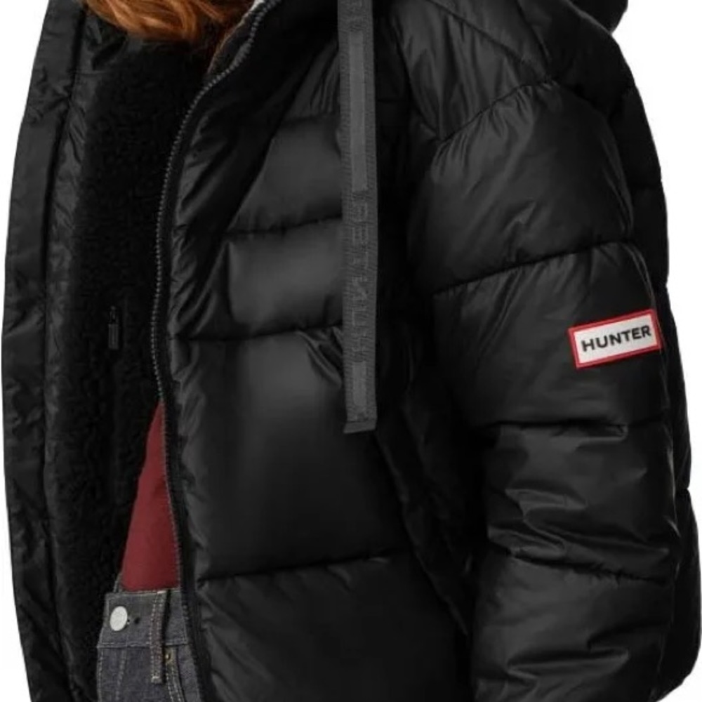 Hunter Brand Women’s Intrepid Insulated Short Puffer Jacket- Large